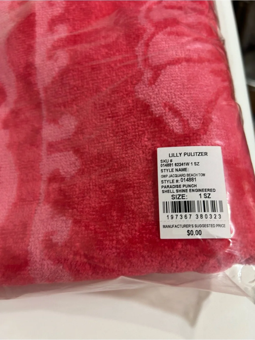 Lilly Pulitzer new plastic